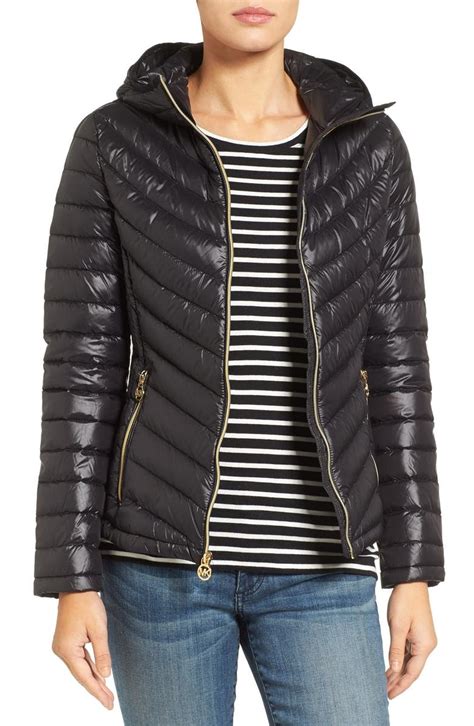 michael kors packable down jacket sand|Michael Kors packable down fill.